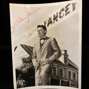 Glenn Ford Signed Autographed 8x10 Black and White Photo w COA Gilda, Superman